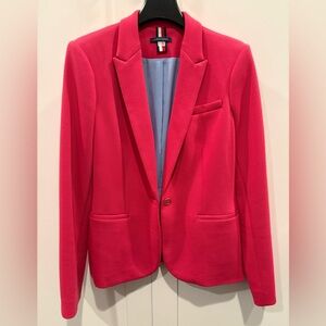Tommy Hilfiger one button hot pink Blazer